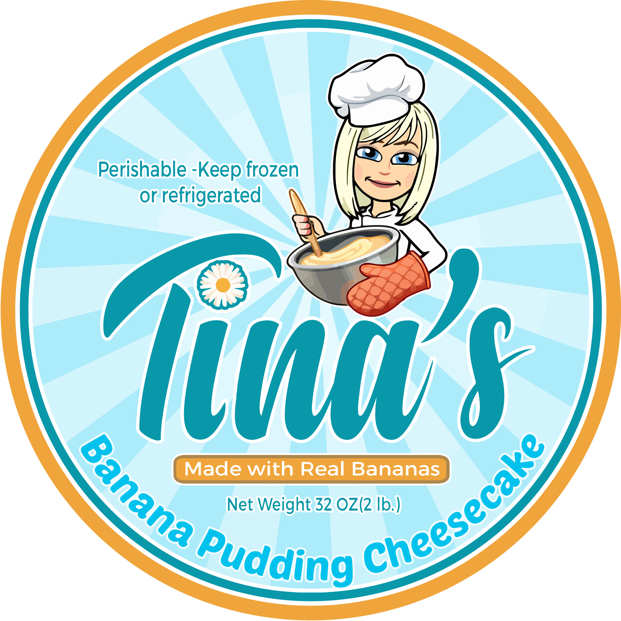 Tina's Banana Pudding Cheesecake